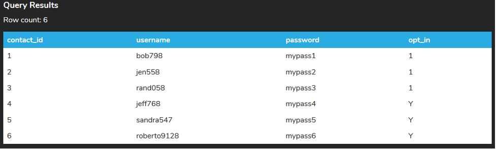 Opt_In Error Query Example