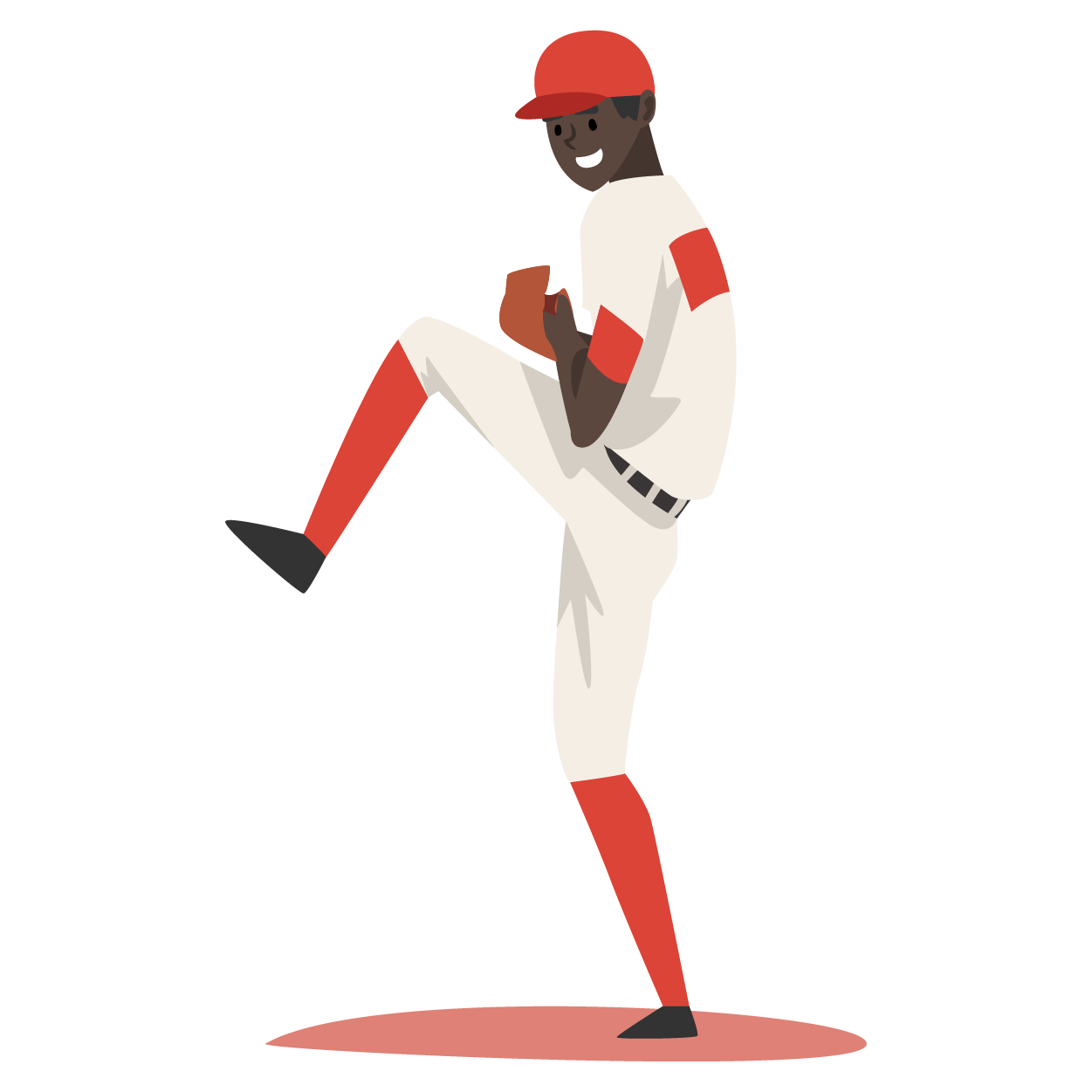 baseball pitcher on the mound