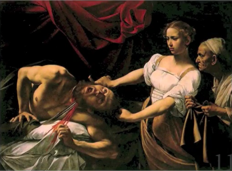 Judith and Holofernes by Caravaggio1599Oil on canvas