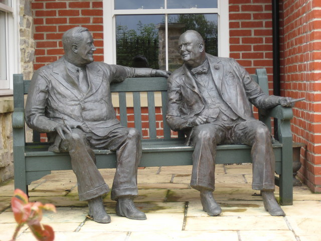 Roosevelt and Churchill in Conversation - Effective listening leads to better critical understanding.