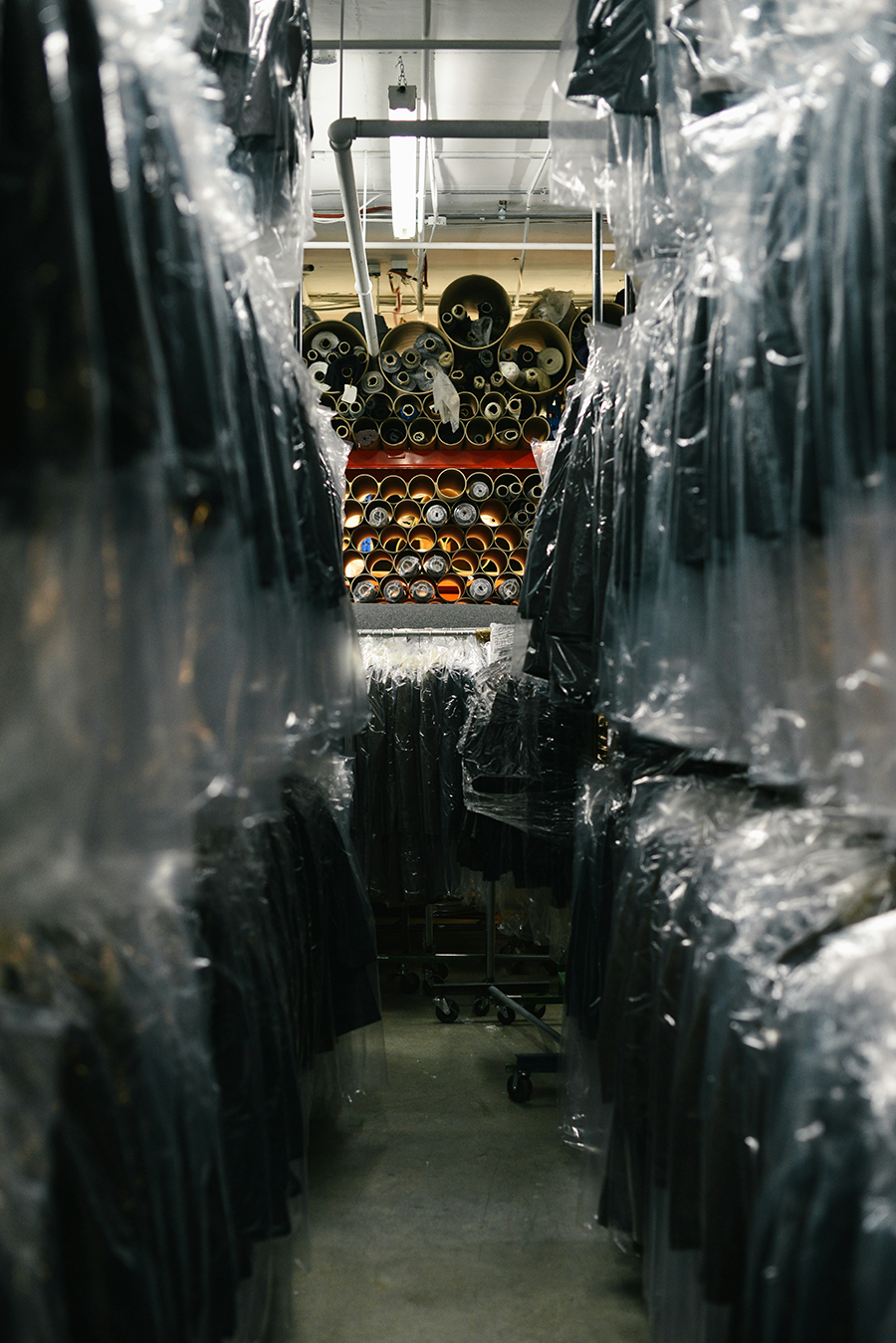 clothing factory.