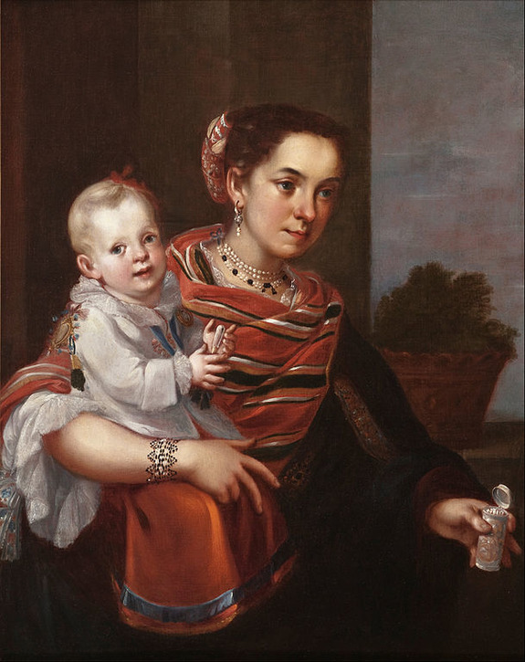 From Spaniard and Morisca, Albino by Juan Patricio Morleta Ruiz18th centuryOil on canvas