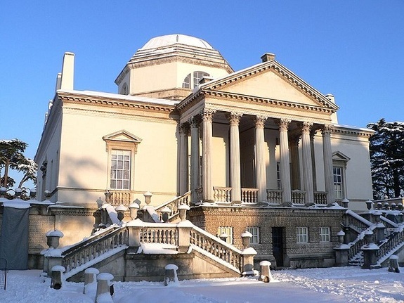 Chiswick House by Richard Boyle (Lord Burlington) and William Kent1729Chiswick, England