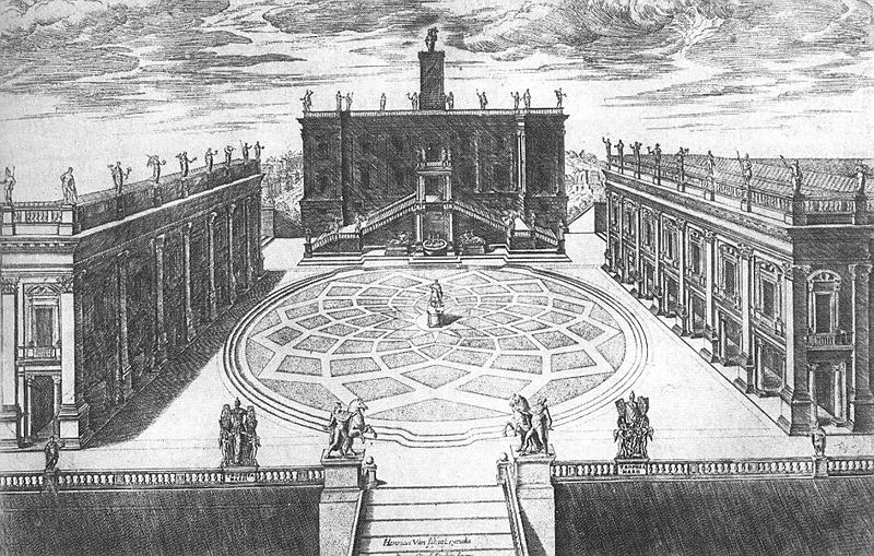 Redesign for Capitoline Hill by Michelangelo1568Rome, Italy