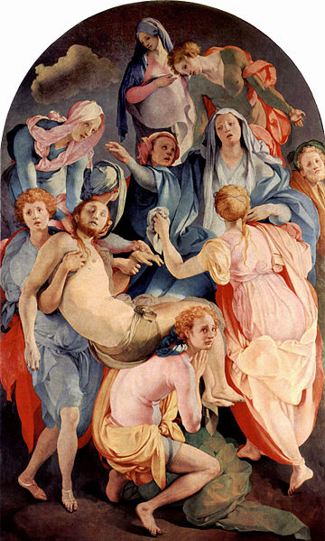 Descent from the Cross (also known as The Entombment of Christ) by Jacopo da Pontormo1525-1528Oil on panel