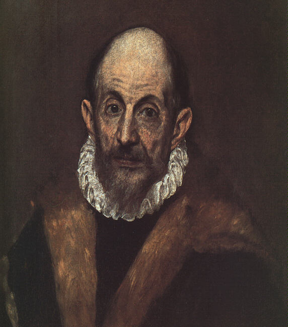 Self-potrait by El Greco1541-1614Crete