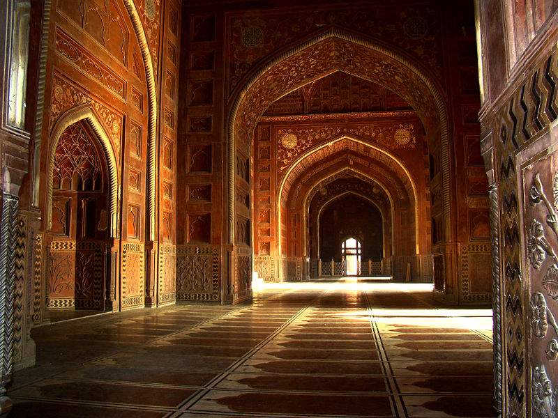 Interior of Taj Mahal
