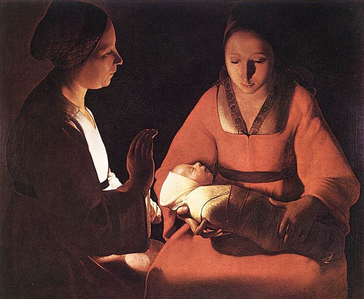 The Newborn Christ by Georges de La Tour
1645-1648Oil on canvas