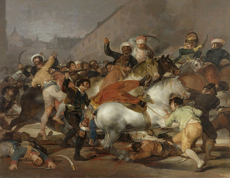 The Second of May, 1808 by Francisco de Goya1814Oil on canvas