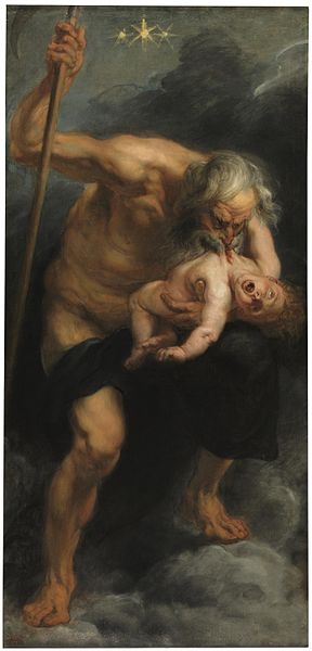 Saturn Devouring His Son by Peter Paul Rubens1636-1638Oil on canvas