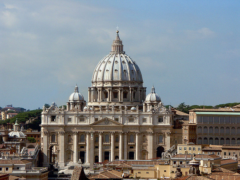 St. Peter's Basilica by Bramante and Michelangelo 1506Rome, Italy