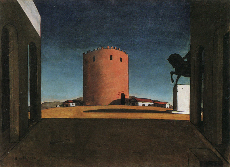 The Red Tower by Giorgio de Chirico1913Oil on canvas