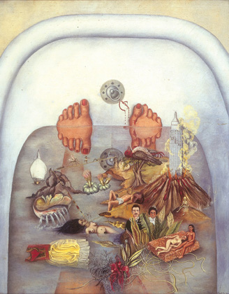 What the Water Gave Me by Frida Kahlo1922Oil on canvas