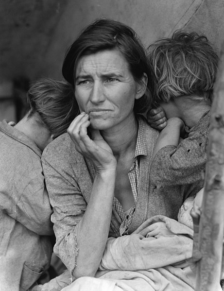 Migrant Mother by Dorothea Lange1936Photograph