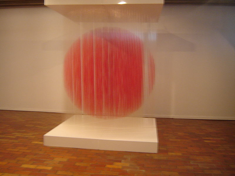 Soto Sphere by Jesús Rafael Soto1996Colored plastic tubes