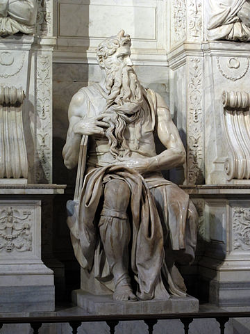 Moses by Michelangelo