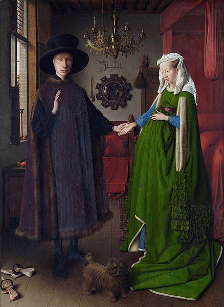 Arnolfini Portrait by Jan van Eyck1432Oil on wood
