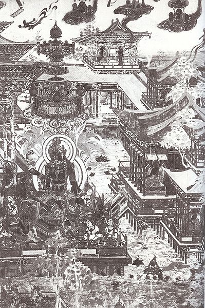 Paradise of Amitabha9th century ADDunhuang, China