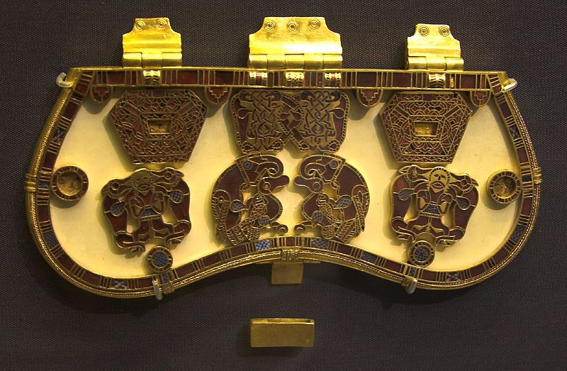 Purse cover from Sutton Hoo burial mound625 ADSuffolk, England
