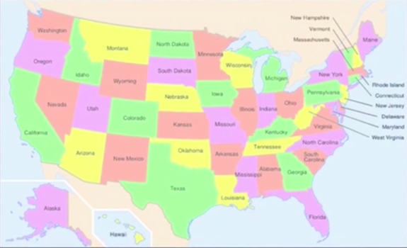 U.S. Map