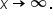 x rightwards arrow infinity.