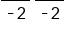 stack space short dash 2 space with bar on top space stack space short dash 2 space with bar on top