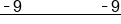 stack short dash 9 space space space space space space space space space space space space space space space space space space space short dash 9 with bar below